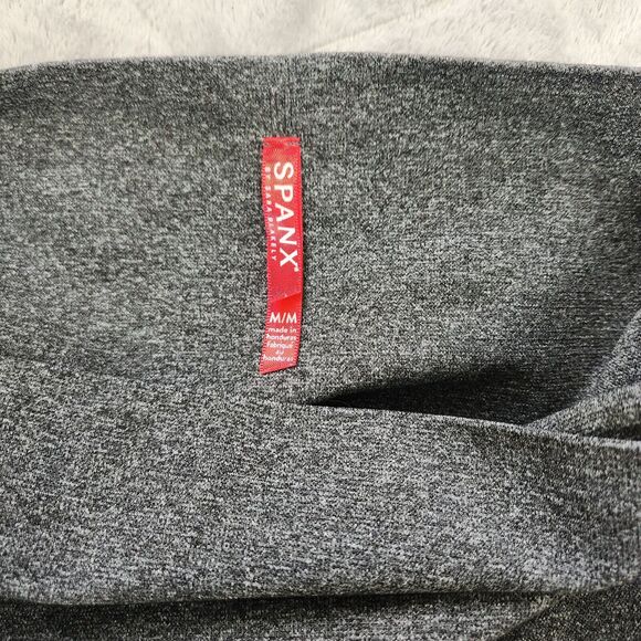 Spanx Seamless Leggings Gray Size Medium - Picture 4 of 6